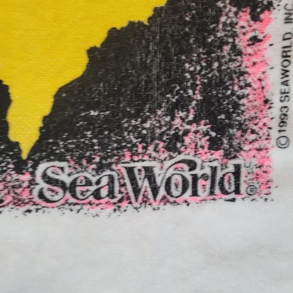 Vintage Sea World Bermuda Triangle Beach Towel